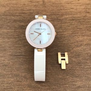 Anne Klein Pink and Gold watch